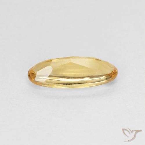 Citrino Dourado Natural 0.89ct, oval, Transparente