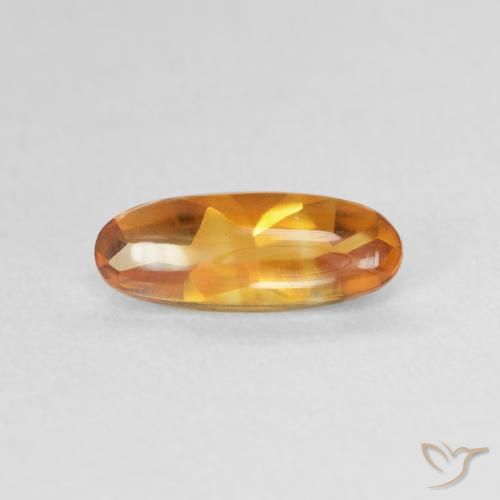 0.91ct Natural Ouro Citrino, oval, Transparente