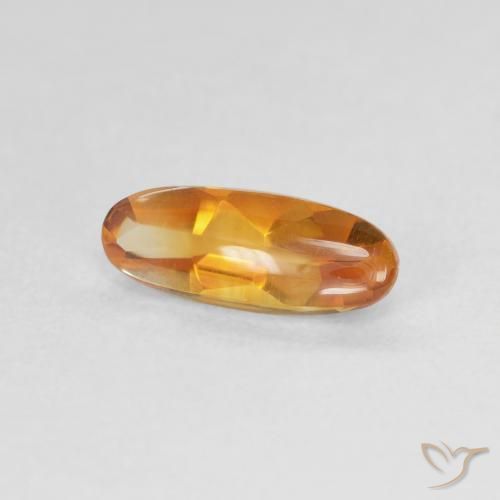 Citrino Ouro Natural 0.91ct, oval, Transparente
