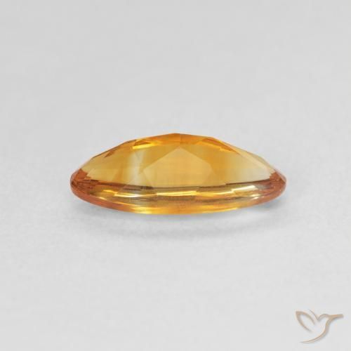 Citrino Ouro Natural 0.91ct, oval, Transparente