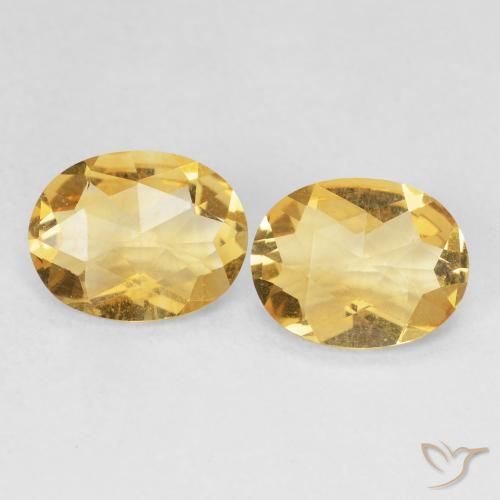 2.93ctw Natural Dourado Citrino, oval, VVS-VS