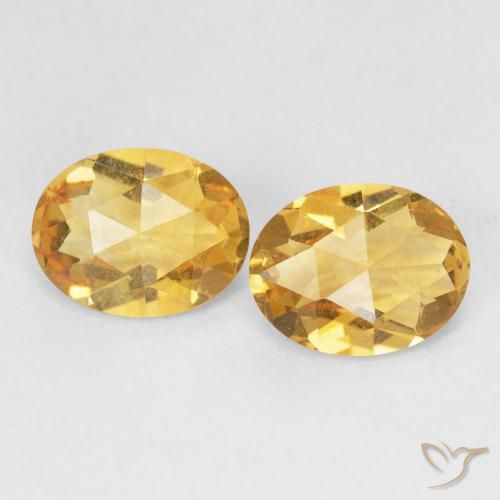3.10ctw Natural Dourado Citrino, oval, VVS-VS