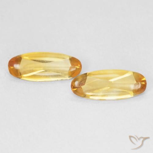 1.25ctw Natural Dourado Citrino, oval, Transparente
