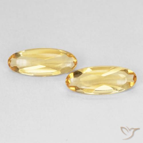 1.54ctw Natural Dourado Citrino, oval, Transparente