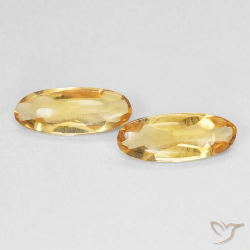 1.32ctw Natural Dourado Citrino, oval, Transparente