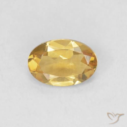 0.41ct Natural Dourado Citrino, oval, VVS-VS