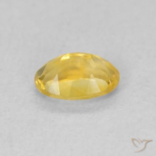 Citrino Laranja Dourada Natural 0.41ct, oval, VVS-VS