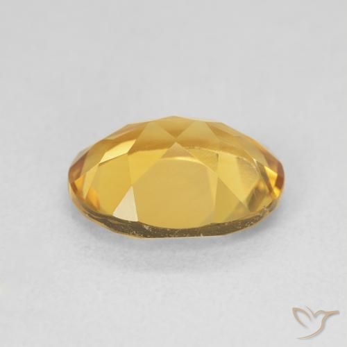 Citrino ouro profundo Natural 3.19ct, oval, VVS-VS