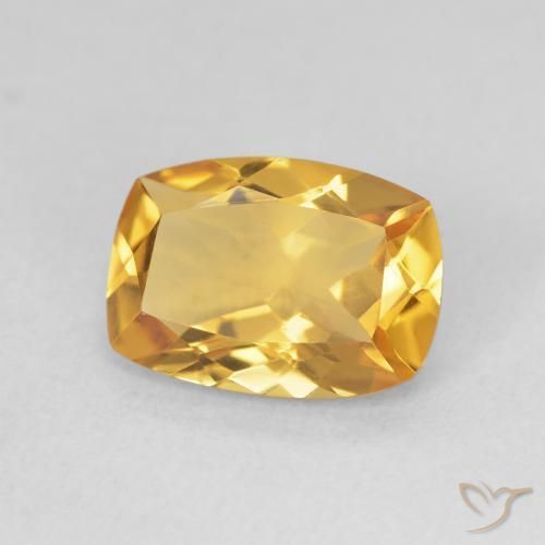 Citrino Medium Light-Golden Natural 2.53ct, Almofada, VVS