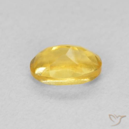 Citrino Laranja Dourada Natural 0.52ct, oval, VVS