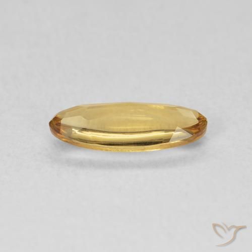 Citrino Medium Light-Golden Natural 0.79ct, oval, Transparente