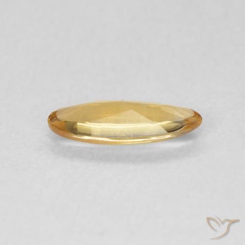 Citrino Medium Light-Golden Natural 0.68ct, oval, Transparente