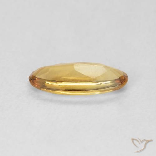 Citrino Medium Light-Golden Natural 0.78ct, oval, Transparente