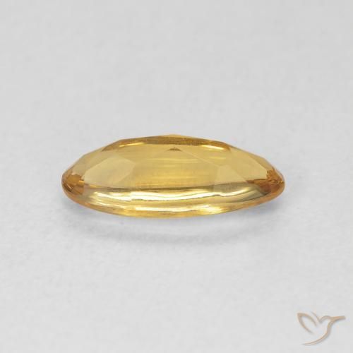 Citrino Medium Light-Golden Natural 0.87ct, oval, Transparente