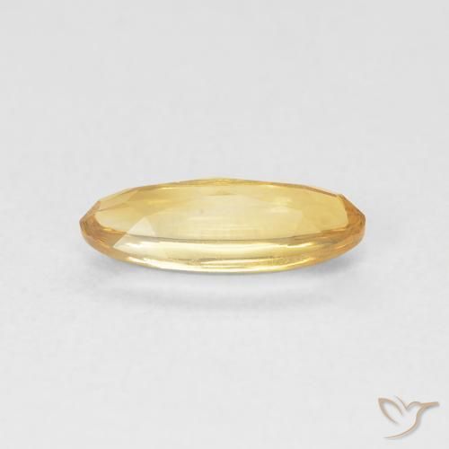 Citrino ouro médio Natural 0.86ct, oval, Transparente