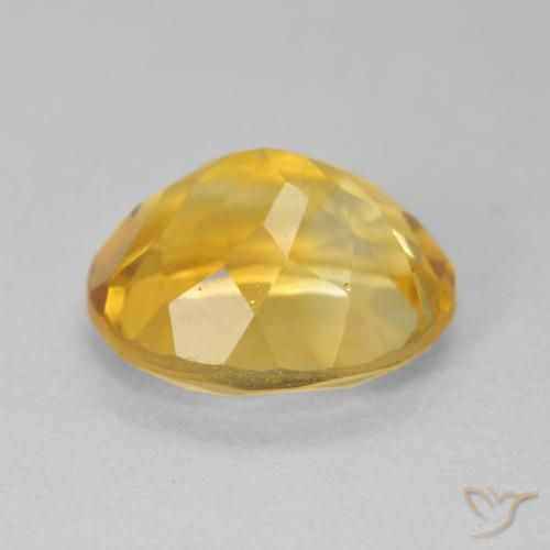Citrino Laranja Dourada Natural 4.73ct, oval, VVS-VS