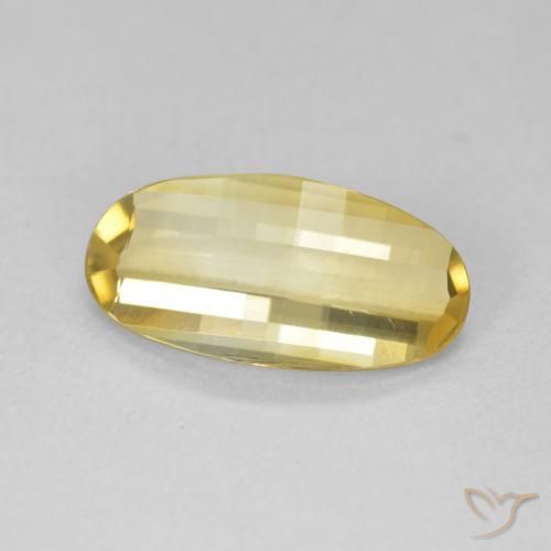 Citrino amarelo médio Natural 2.22ct, oval, VVS