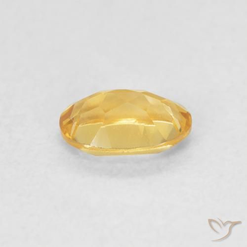 Citrino Ouro Natural 0.38ct, oval, VVS-VS