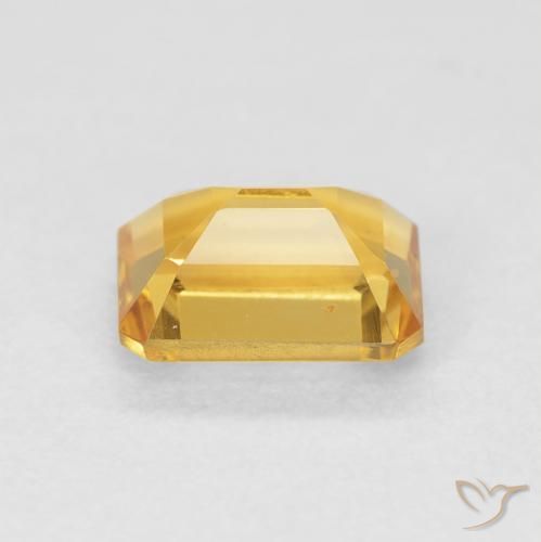 Citrino Laranja-Ouro Natural 1.43ct, Corte Octógono / Esmeralda, VVS