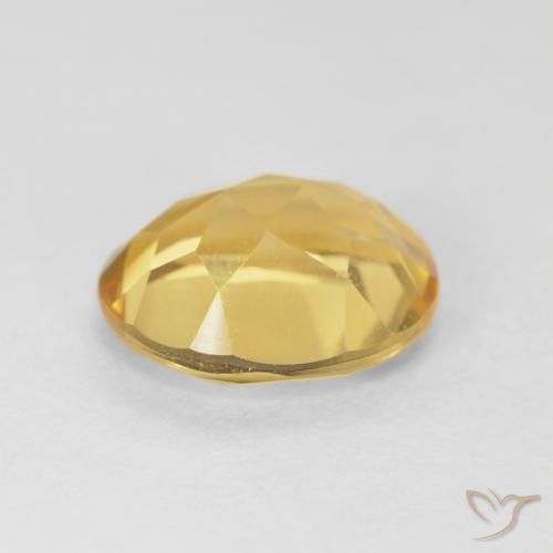 Citrino Laranja Dourada Natural 4.26ct, oval, VVS-VS