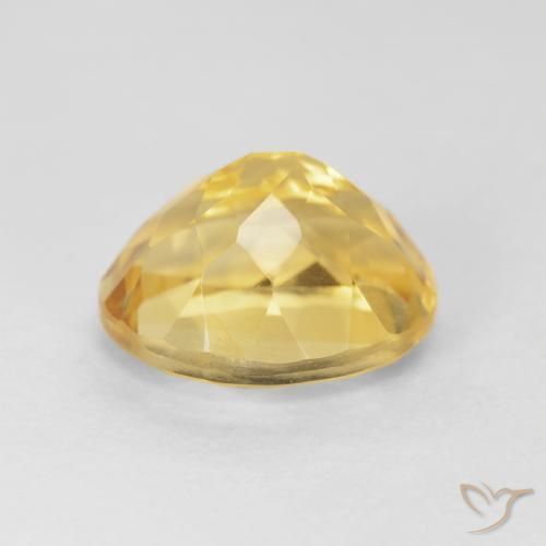 Citrino Dourado médio Natural 4.86ct, oval, VVS-VS
