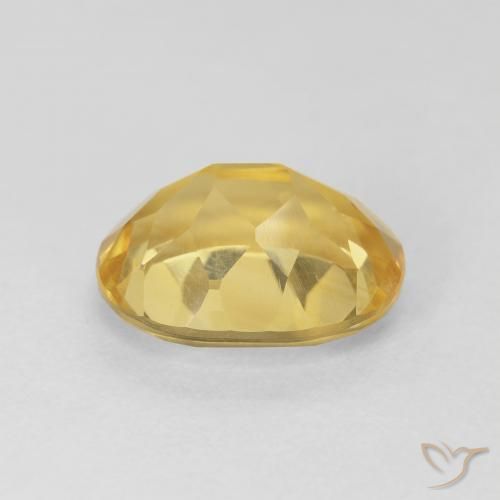 Citrino Dourado médio Natural 4.09ct, oval, VVS-VS