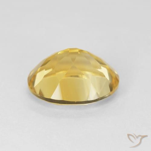 Citrino Dourado médio Natural 4.08ct, oval, VVS-VS