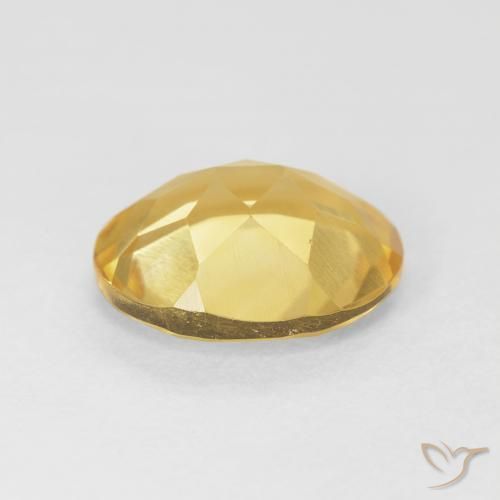Citrino Laranja Dourada Natural 3.92ct, oval, VVS-VS