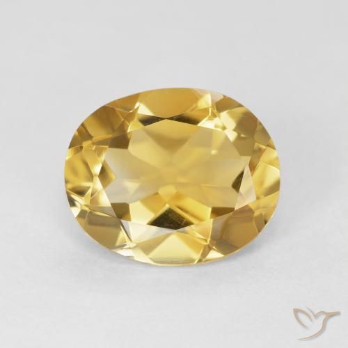 3.84ct Natural Dourado Citrino, oval, VVS