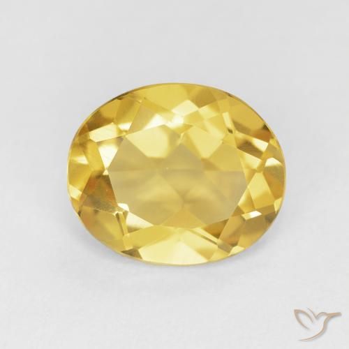 3.94ct Natural Dourado Citrino, oval, VVS