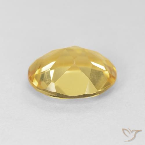 Citrino Dourado Natural 3.94ct, oval, VVS