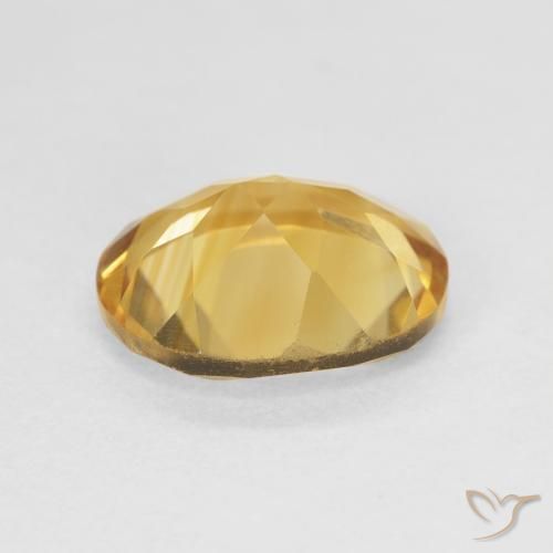 Citrino ouro profundo Natural 3.89ct, oval, VVS-VS