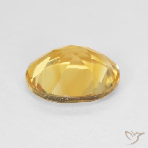 Citrino Dourado médio Natural 4.13ct, oval, VVS-VS