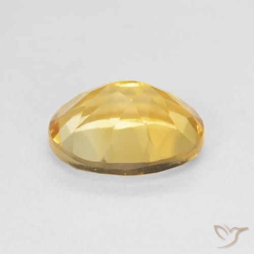 Citrino ouro profundo Natural 3.63ct, oval, VVS-VS
