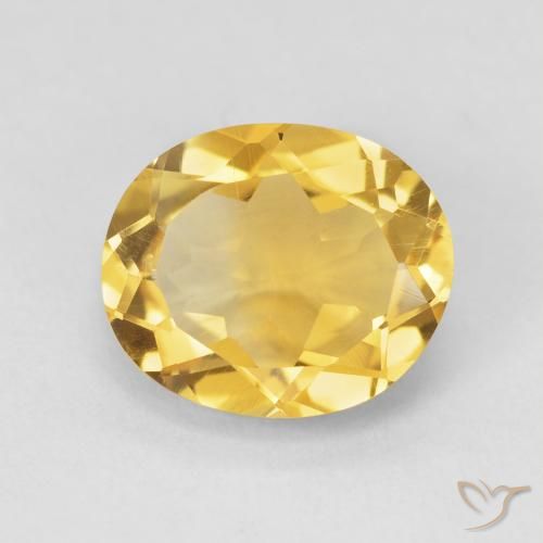 4.44ct Natural Dourado Citrino, oval, VVS-VS