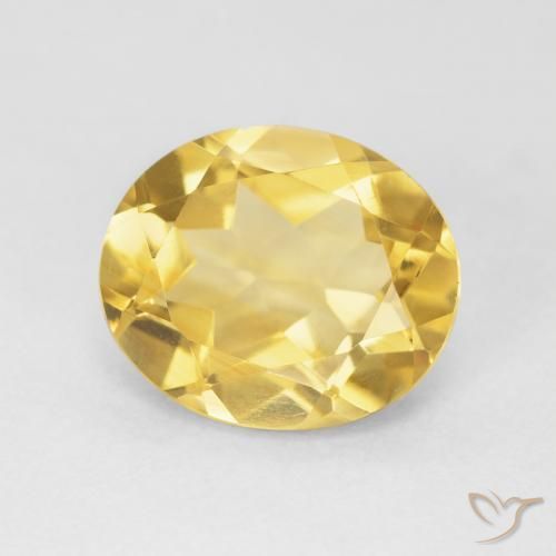 Citrino Dourado Natural 4.23ct, oval, VVS-VS