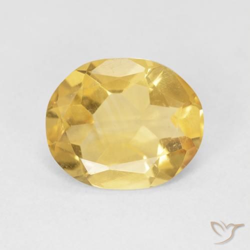 2.96ct Natural Dourado médio Citrino, oval, VVS-VS