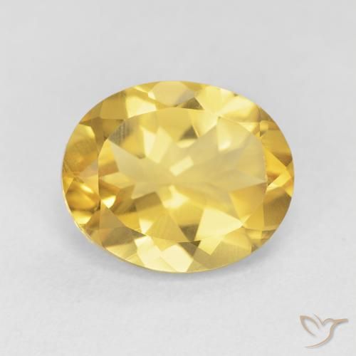 4.19ct Natural Dourado médio Citrino, oval, VVS-VS