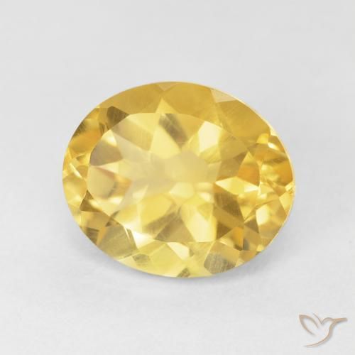 Citrino Laranja Dourada Natural 4.72ct, oval, VVS-VS