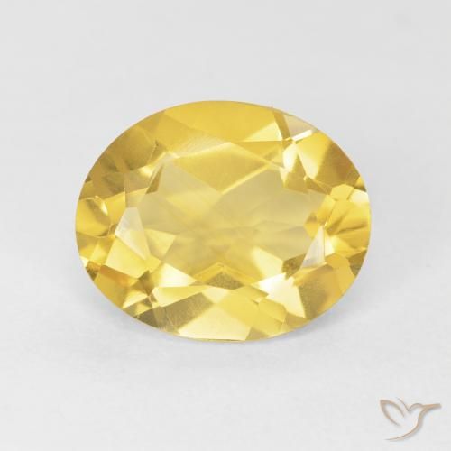 3.91ct Natural Laranja Dourada Citrino, oval, VVS-VS