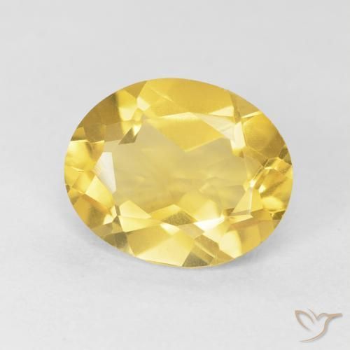 Citrino Laranja Dourada Natural 3.91ct, oval, VVS-VS