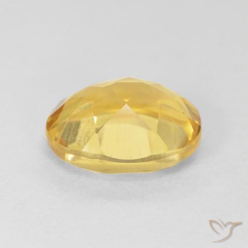 Citrino Laranja Dourada Natural 4.34ct, oval, VVS-VS