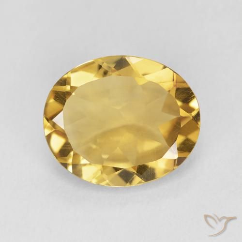3.76ct Natural Dourado Citrino, oval, VVS-VS