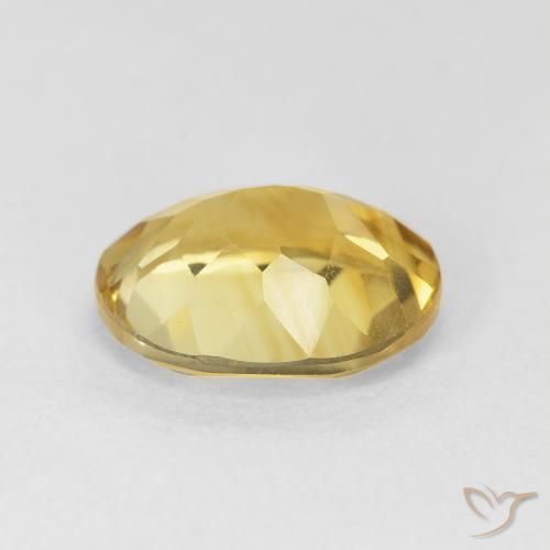 Citrino Laranja Dourada Natural 3.87ct, oval, VVS-VS