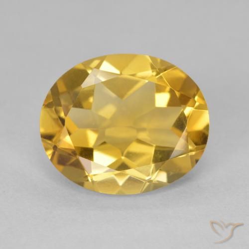 4.06ct Natural Dourado Citrino, oval, VVS