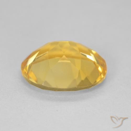 Citrino Dourado Natural 4.06ct, oval, VVS