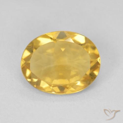 3.15ct Natural Dourado Citrino, oval, VVS