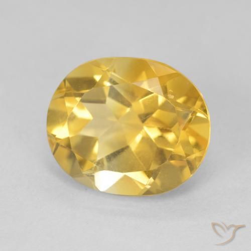 Citrino Dourado Natural 4.67ct, oval, VVS