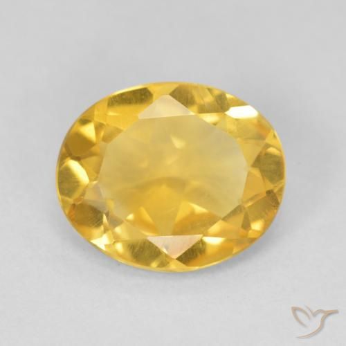 3.39ct Natural ouro brilhante Citrino, oval, VVS