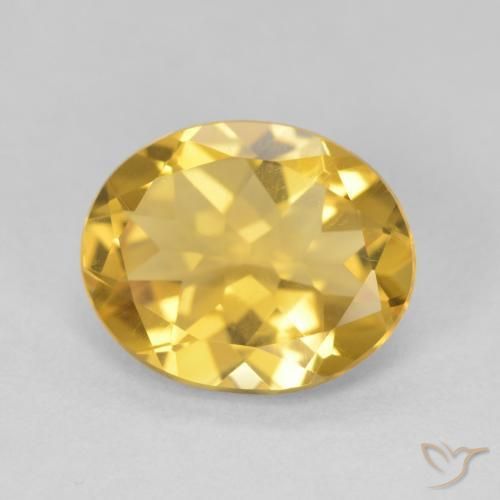 Citrino Dourado Natural 3.60ct, oval, VVS